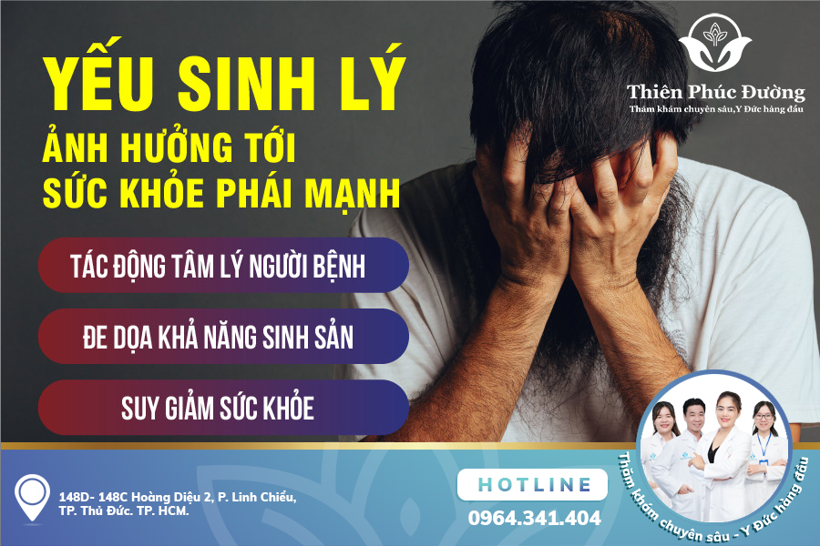 Tác hại của yếu sinh lý